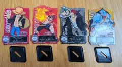 ワンピース 一番くじ ロジャー エース シャンクス ジンベイ アクスタ