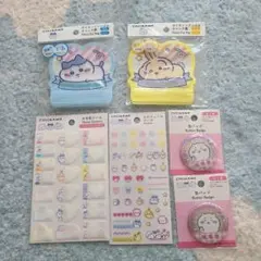 ダイソー、ちいかわ色々6点セット(新品未使用)