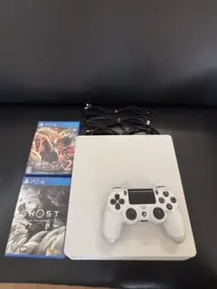 PlayStation 4 本体 ホワイト + ゲーム2本