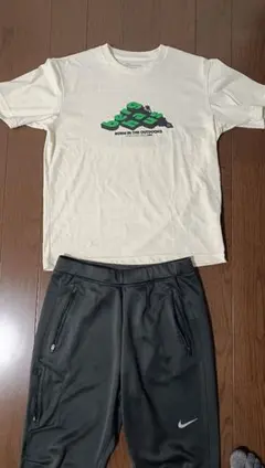 Nike RUNNING DRY-FIT モスグリーン　ジャージ