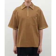 【The DUFFER N NEPHEWS】DUNDAS ジップアップポロシャツのサムネイル