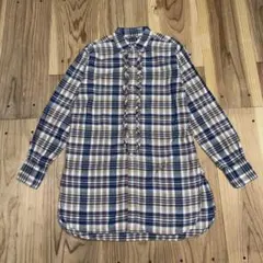umi908 45rpm フリルブラウス チュニックシャツ 日本製 サイズ1のサムネイル