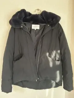 A DAY IN THE LIFE ブラックダウンジャケット 38