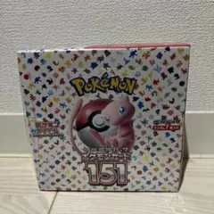 【新品未開封シュリンクつき】ポケモンカード151 1BOX