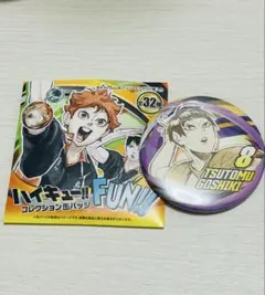 ハイキュー FUN ファンパーク コレクション缶バッジ 五色工 白鳥沢学園