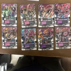 ライドケミートレカ　平成2期ライダー8枚セットのサムネイル
