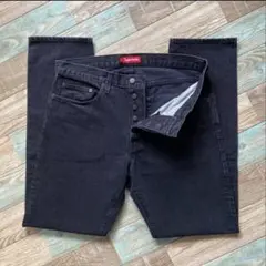 Supreme Stone Washed Black Slim Jean 34のサムネイル