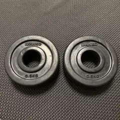 IVANKO ダンベルプレート 0.5kg 2枚セット ラバープレート