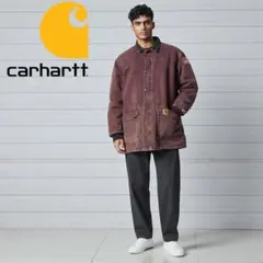 カーハート　carhartt ダックワーク　ジャケット　襟コーデュロイ