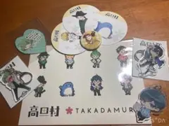 高田村 イベント第1回開催時のキャラクターグッズ