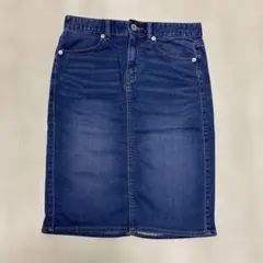 GU デニムタイトスカート