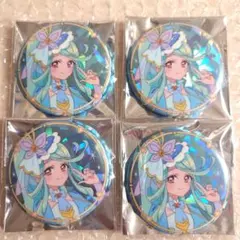 匿名配送】名探偵プリキュア展 キラキラ缶バッジ キュアエクレール