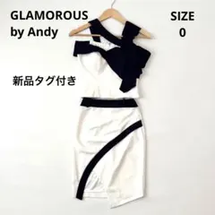 新品タグ付　GLAMOROUS by Andy キャバドレス　パーティードレス