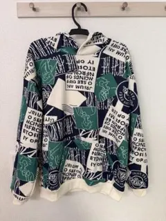 パーカー 裏起毛　ポケットフード付き　子供　多色 グラフィックプリント160cm