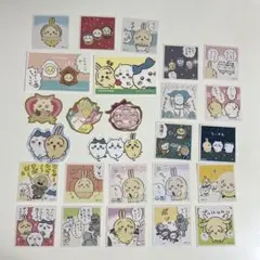 ちいかわ　ステッカー　ハチワレ　うさぎ