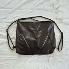 yuue' ( wear )2WAYファスナーショルダーバッグ