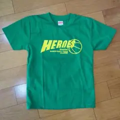 HEROS半田バスケットボールTEAM Tシャツ 140&キーボルダー