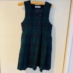 ワンピース　紺　ミキハウス　120