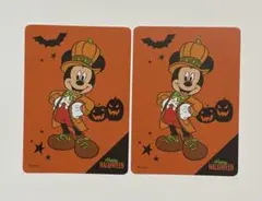 Disney ディズニー　じゃんけん カード あいこ　ハロウィン ミッキーマウス