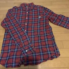 美品❣️QUIKSILVER クイックシルバー 長袖 チェックネルシャツ サイズL