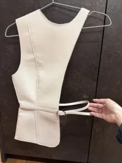 Ameri DEFORMATION FAKE LEATHER VESTのサムネイル