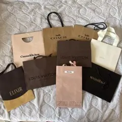 ブランドショッピングバッグセットまとめ売り