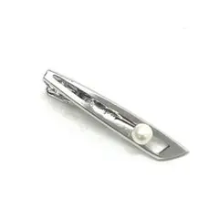 Y605-255　MIKIMOTO ミキモト SILVER パール ネクタイピンのサムネイル