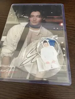 桜木雅哉　直筆サイン　2連アクリルキーホルダー　春虎