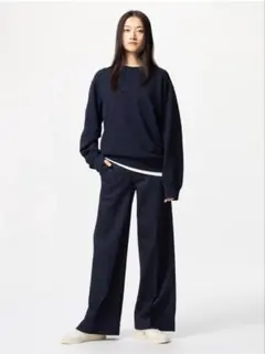 UNIQLO メンズサイズ ワイドトラウザー ジーンズ