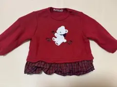 ファミリア　長袖トレーナー　80