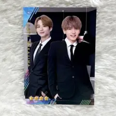 澤本夏輝 中島颯太 フォトカード トラキン スーツ