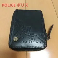 POLICE ポリス キーケース カードケース レザー ラウンドファスナージップのサムネイル