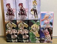 アニメ　美少女プライズフィギュア8個セット　まとめ売り　まどマギ