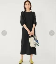 green label relaxing サッカーボリュームワンピース