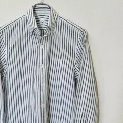 【ITAL STYLE】シャツ 39サイズ ストライプ イタルスタイル