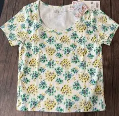 新品　ユニクロ　ポール&ジョー　花柄Tシャツ　白T　UNIQLO