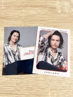 三代目 JSB3☆今市隆二 フォトカード JSBLAND 2枚セット