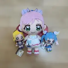 プリキュアぬいぐるみ　ひろがるスカイプリキュア、わんだふるプリキュア