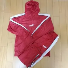 PUMA ピステ・ウィンドブレーカー 160サイズ レッド