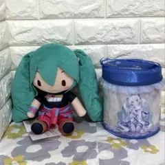 初音ミク　ぬいぐるみ　ポーチ　2種類