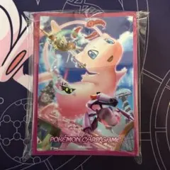 【中古品】ポケモンカードゲーム デッキシールド ミュウVmax 64枚