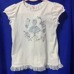 mezzo piano メゾピアノ 半袖Tシャツ 130cmのサムネイル