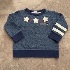 美品　ミキハウス　ダブルビー　トレーナー　100cm