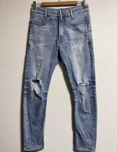 G-STAR RAW ダメージ加工　立体裁断　3Dストレッチデニムのサムネイル