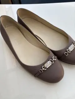 GUCCI ブラウン パンプス 36.5 フラットシューズ