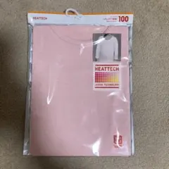 HEATTECH アンダーシャツ 100 ピンク