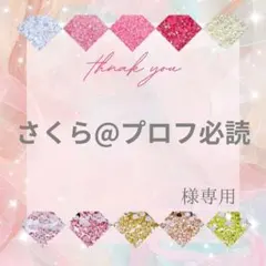 さくら@プロフ必読様