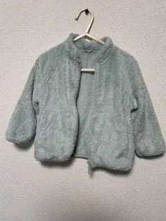 UNIQLO ベビー フリースアウター 90cm ミントグリーン