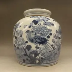 中国清時代　青花草花図茶壺　トヒチ　h約9㎝　東S8-0520☆2F 中国清時代 青花草花図茶壺 トヒチ h約9㎝ 東S8-0520☆2F - メルカリ