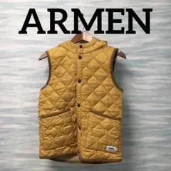 【アーメン】アウター　ベスト　リバーシブル　裏フリース　秋冬